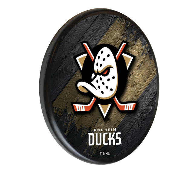 Anaheim Ducks Printed Wood Sign