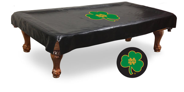 Notre Dame Shamrock Pool Table Cover