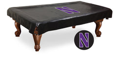 Northwestern Pool Table Cover