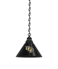 University of Central Florida Billiard Table Pendant Light with a Black Finish