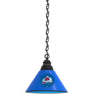 Colorado Avalanche Billiard Table Pendant Light