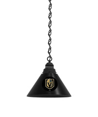Vegas Golden Knights Pendant Light with Black Finish