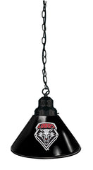University of New Mexico Pool Table Pendant Light with a Black Finish