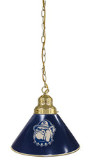Georgetown University Pool Table Pendant Light with a Brass Finish