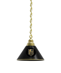 Vegas Golden Knights Pendant Light with Brass Finish