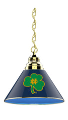 Notre Dame Shamrock Billiard Table Pendant Light