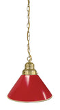 Non-Logo Red Billiard Table Pendant Light