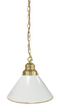 Non-Logo White Billiard Table Pendant Light