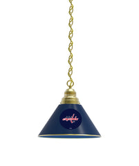 Washington Capitals Pool Table Pendant Light with a Brass Finish