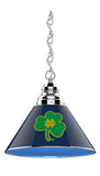 Notre Dame Shamrock Billiard Table Pendant Light