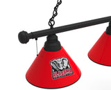 Alabama Elephant Crimson Tide 3 Shade Billiard Table Light