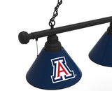 Arizona Wildcats 3 Shade Billiard Table Light