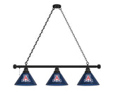 Arizona Wildcats 3 Shade Billiard Table Light