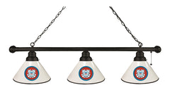United States Coast Guard 3 Shade Billiard Table Light with Black Finish