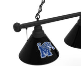 Memphis Billiard Light | UM Tigers 3 Shade Pool Table Light