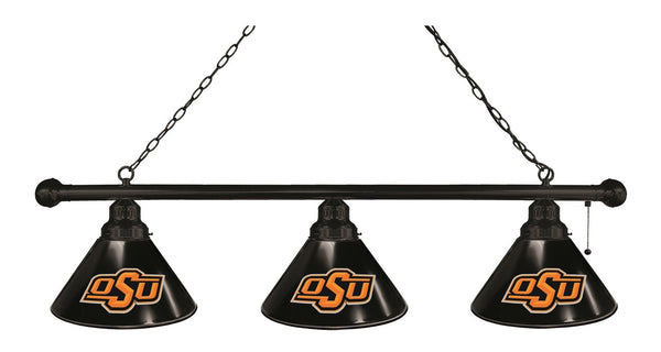 Oklahoma State Billiard Lamp | OSU Cowboys 3 Shade Pool Table Light