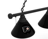 Philadelphia Flyers Billiard Light | Hockey 3 Shade Pool Table Light