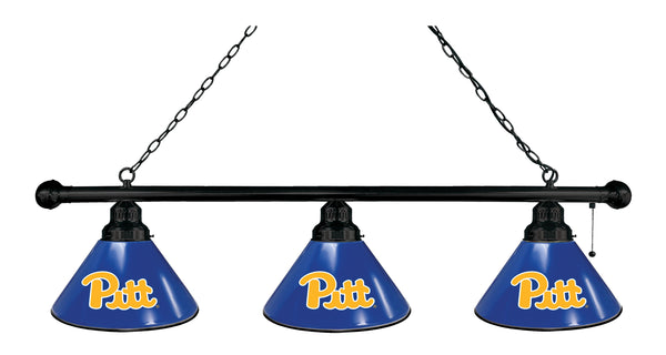 Pittsburgh Billiard Lamp | Pitt Panthers 3 Shade Pool Table Light