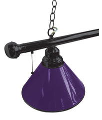 Purple Non-Logo Plain Snooker Table Lamp Close Up