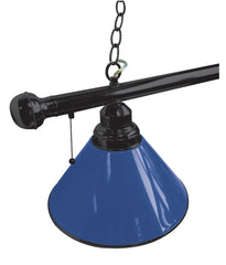 Royal Blue Non-Logo Plain Billiard Table Lamp Close Up