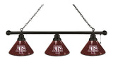 Texas A&M Billiard Lamp | TAMU Aggies 3 Shade Pool Table Light