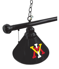 Virginia Military Institute Pool Table Lamp Close Up