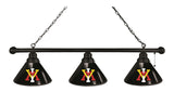 Virginia Military Institute Billiard Lamp | VMI 3 Shade Pool Table Light