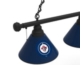 Winnipeg Jets Billiard Lamp | Hockey 3 Shade Pool Table Light