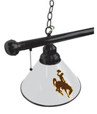 Wyoming Billiard Lamp | UW Cowboys 3 Shade Pool Table Light