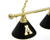 Appalachian State Mountaineers 3 Shade Billiard Table Light