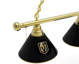 Vegas Golden Knights Billiard Lamp | Hockey 3 Shade Pool Table Light