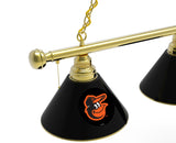 Baltimore Orioles 3 Shade MLB Baseball Billiard Table Light