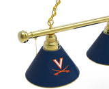 Virginia Billiard Lamp | UVA Cavaliers 3 Shade Pool Table Light