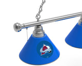 Colorado Avalanche 3 Shade Billiard Table Light