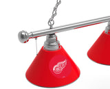 Detroit Red Wings 3 Shade Billiard Table Light