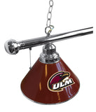 Louisiana at Monroe Warhawks 3 Shade Billiard Table Light