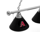 Arizona Diamondbacks 3 Shade MLB Baseball Billiard Table Light