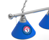 Texas Rangers 3 Shade MLB Baseball Billiard Table Light