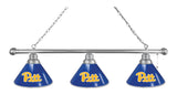 Pittsburgh Billiard Lamp | Pitt Panthers 3 Shade Pool Table Light