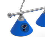 St. Louis Blues Billiard Lamp | Hockey 3 Shade Pool Table Light
