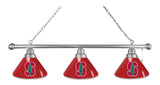 Stanford Billiard Lamp | SU Cardinals 3 Shade Pool Table Light