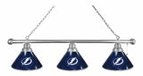 Tampa Bay Lightning 2020 Stanley Cup Championship 3 Shade Billiard Light