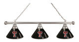 Texas Tech 3 Billiard Lamp | TTU Red Raiders 3 Shade Pool Table Light