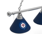 Winnipeg Jets Billiard Lamp | Hockey 3 Shade Pool Table Light