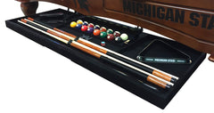 The Ultimate Drawer Open from Side view on Pool Table