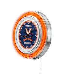 15" Virginia Cavaliers Neon Clock
