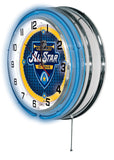 19" All Star Game Neon Clock