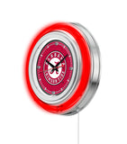 15" Alabama Crimson Roll Tide Retro Neon Clock