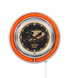 15" Anaheim Ducks Neon Clock