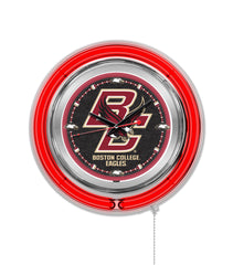 Boston College Eagles Officially Licensed Logo 15" Neon Clock Wall Decor